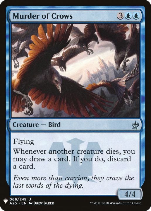 Murder of Crows in the group Magic the Gathering / Sets / The List at Proxyprinters.com (5245)