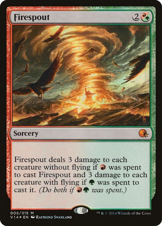 Firespout in the group Magic the Gathering / Types / Colors / Multicolors / G, R at Proxyprinters.com (52471)