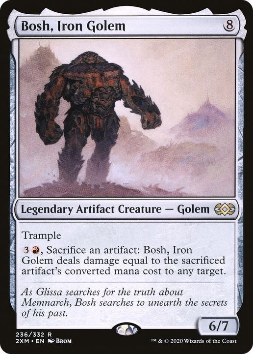 Bosh, Iron Golem in the group Magic the Gathering / Sets / Double Masters at Proxyprinters.com (52499)