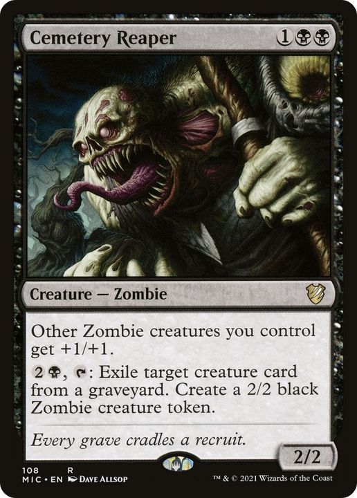 Cemetery Reaper in the group Magic the Gathering / Types / Creatures / Zombie at Proxyprinters.com (52506)