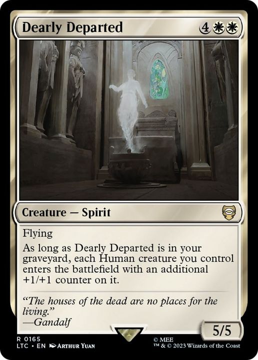 Dearly Departed in the group Magic the Gathering / Types / Colors / White at Proxyprinters.com (52508)