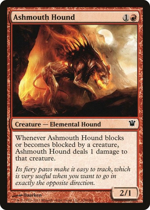 Ashmouth Hound in the group Magic the Gathering / Sets / Innistrad at Proxyprinters.com (52517)