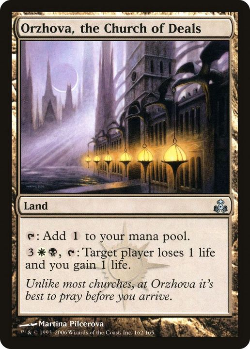 Orzhova, the Church of Deals in the group Magic the Gathering / Sets / Guildpact at Proxyprinters.com (52529)