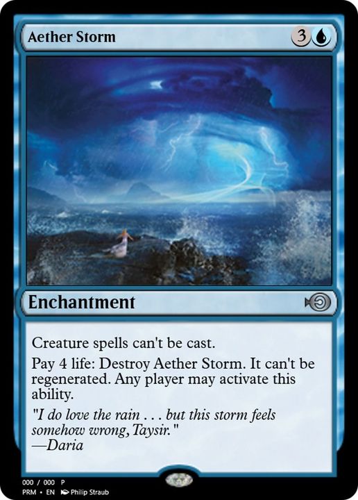 Aether Storm in the group Magic the Gathering / Types / Enchantment / Enchantment at Proxyprinters.com (52546)