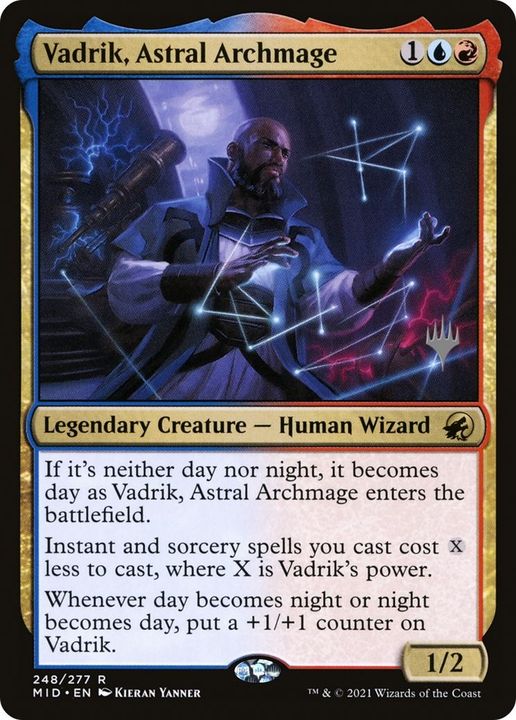 Vadrik, Astral Archmage in the group Magic the Gathering / Types / Colors / Multicolors / R, U at Proxyprinters.com (52564)