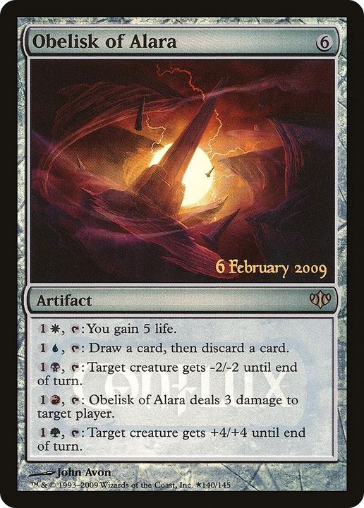 Obelisk of Alara in the group Magic the Gathering / Sets / Conflux Promos at Proxyprinters.com (52566)