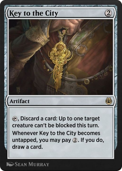 Key to the City in the group Magic the Gathering / Types / Artifacts / Artifact at Proxyprinters.com (5257)