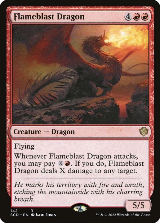 Flameblast Dragon in the group Magic the Gathering / Types / Colors / Red at Proxyprinters.com (52600)