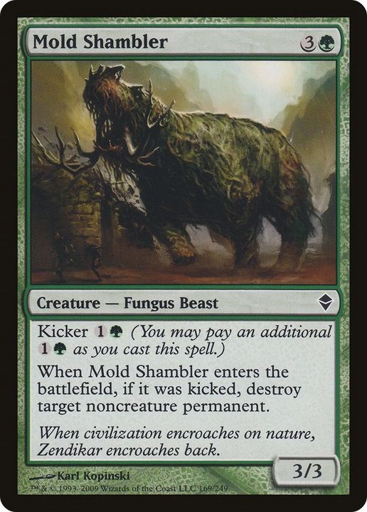 Mold Shambler in the group Magic the Gathering / Sets / Zendikar at Proxyprinters.com (52607)