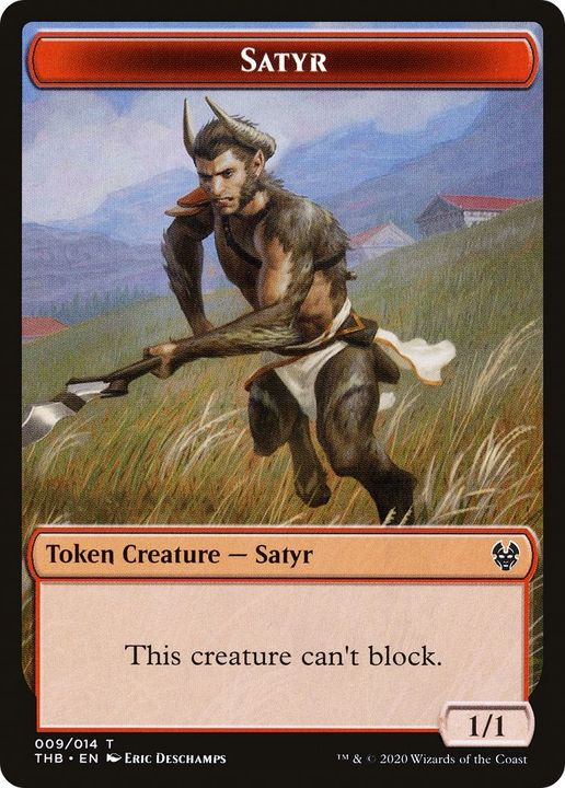 Satyr in the group Magic the Gathering / Sets / Theros Beyond Death Tokens at Proxyprinters.com (52610)