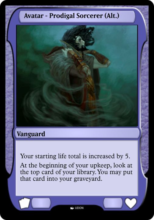 Prodigal Sorcerer Avatar in the group Magic the Gathering / Types / Colors / Colorless at Proxyprinters.com (52616)