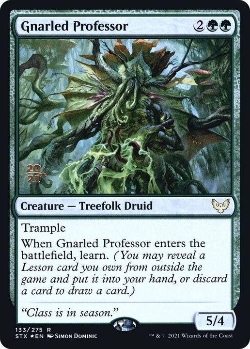 Gnarled Professor in the group Magic the Gathering / Sets / Strixhaven: School of Mages Promos at Proxyprinters.com (52626)