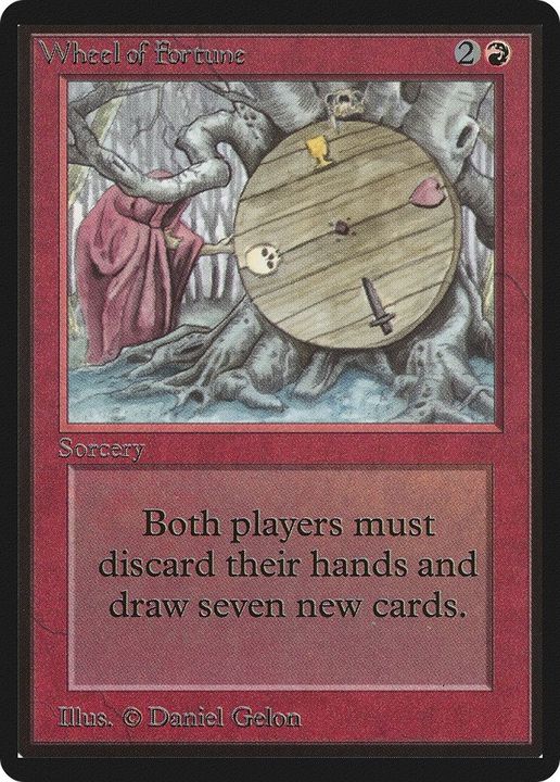 Wheel of Fortune in the group Magic the Gathering / Sets / Limited Edition Beta at Proxyprinters.com (52642)