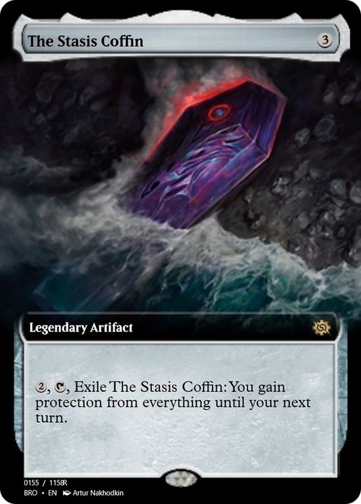 The Stasis Coffin in the group Magic the Gathering / Types / Artifacts / Legendary Artifact at Proxyprinters.com (52648)