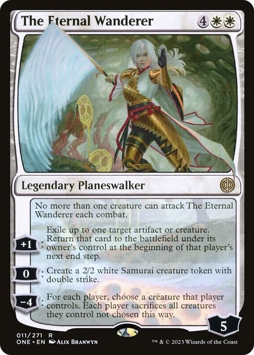 The Eternal Wanderer in the group Magic the Gathering / Types / Colors / White at Proxyprinters.com (52662)