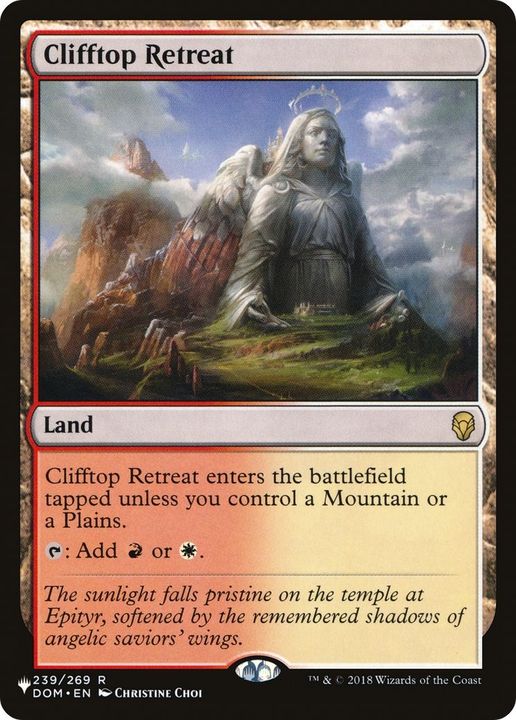 Clifftop Retreat in the group Magic the Gathering / Types / Colors / Colorless at Proxyprinters.com (52668)