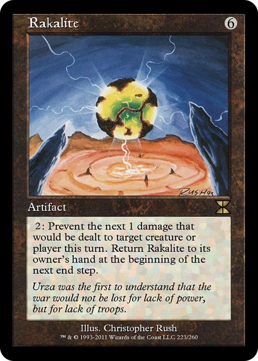 Rakalite in the group Magic the Gathering / Types / Artifacts / Artifact at Proxyprinters.com (52674)