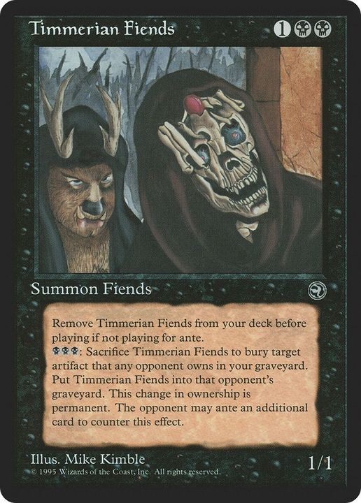 Timmerian Fiends in the group Magic the Gathering / Sets / Homelands at Proxyprinters.com (52677)