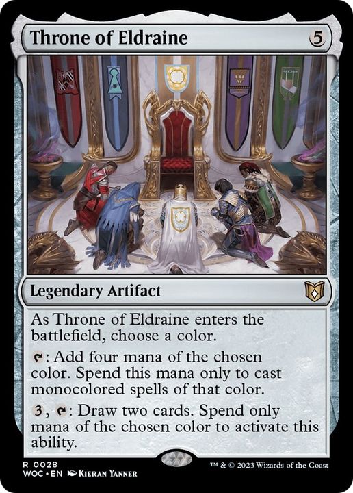 Throne of Eldraine in the group Magic the Gathering / Types / Artifacts / Legendary Artifact at Proxyprinters.com (52704)