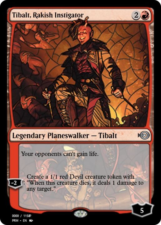 Tibalt, Rakish Instigator in the group Magic the Gathering / Types / Colors / Red at Proxyprinters.com (52714)