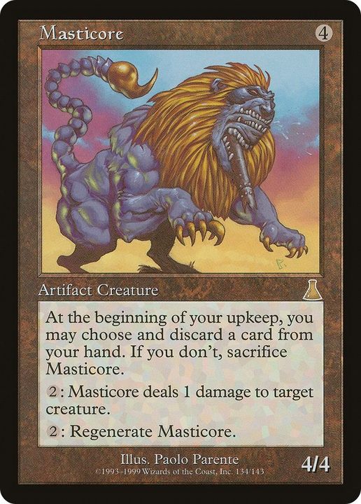 Masticore in the group Magic the Gathering / Types / Colors / Colorless at Proxyprinters.com (52734)