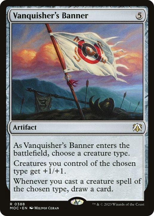 Vanquisher's Banner in the group Magic the Gathering / Types / Artifacts / Artifact at Proxyprinters.com (52753)