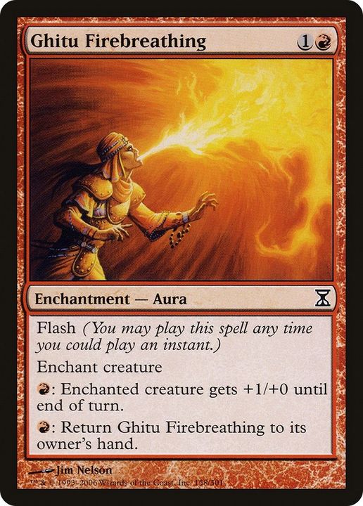 Ghitu Firebreathing in the group Magic the Gathering / Sets / Time Spiral at Proxyprinters.com (52756)