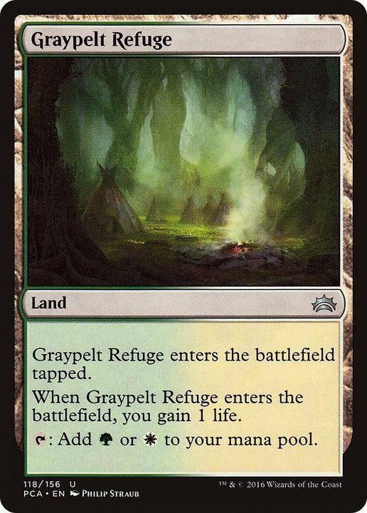 Graypelt Refuge in the group Magic the Gathering / Sets / Planechase Anthology at Proxyprinters.com (52762)