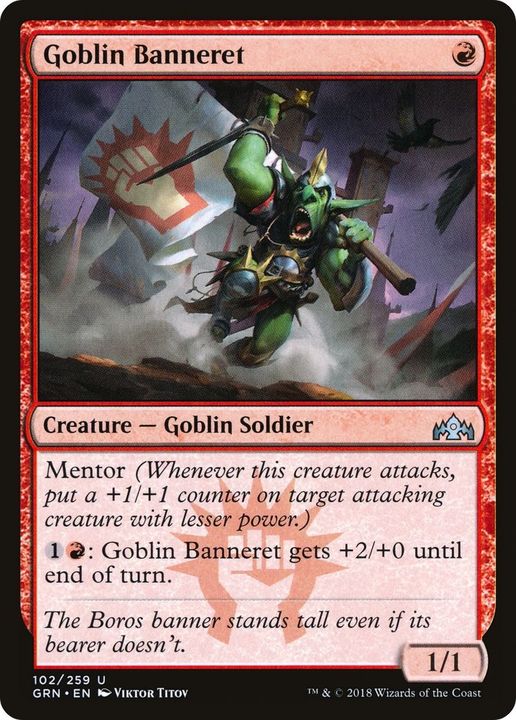 Goblin Banneret in the group Magic the Gathering / Types / Creatures / Goblin at Proxyprinters.com (52791)