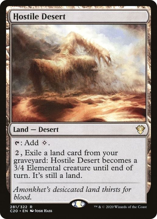 Hostile Desert in the group Singles at Proxyprinters.com (52796)