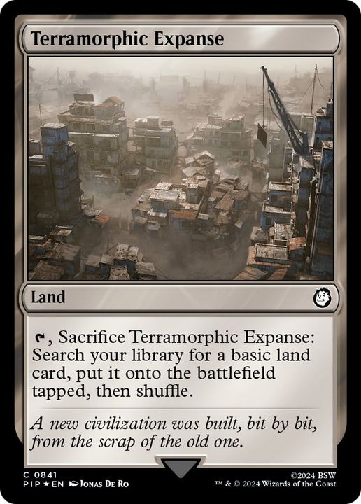 Terramorphic Expanse in the group Magic the Gathering / Sets / Fallout at Proxyprinters.com (52797)