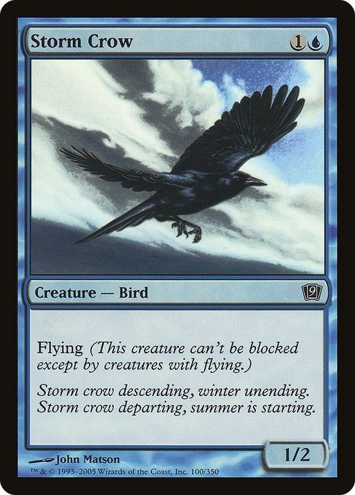 Storm Crow in the group Magic the Gathering / Types / Colors / Blue at Proxyprinters.com (52821)