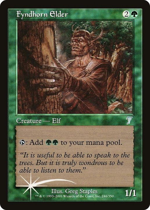 Fyndhorn Elder in the group Magic the Gathering / Types / Creatures / Elf at Proxyprinters.com (52836)