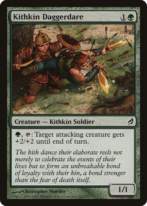 Kithkin Daggerdare in the group Magic the Gathering / Types / Colors / Green at Proxyprinters.com (52838)