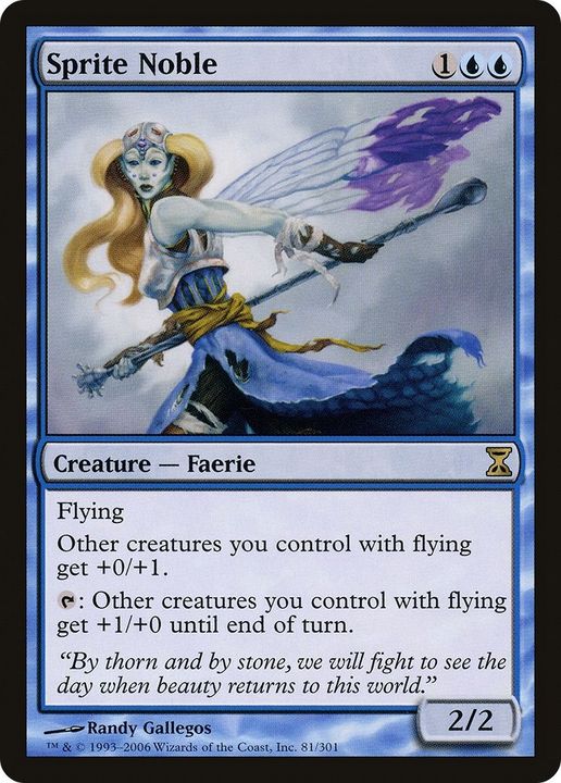 Sprite Noble in the group Magic the Gathering / Types / Colors / Blue at Proxyprinters.com (5285)