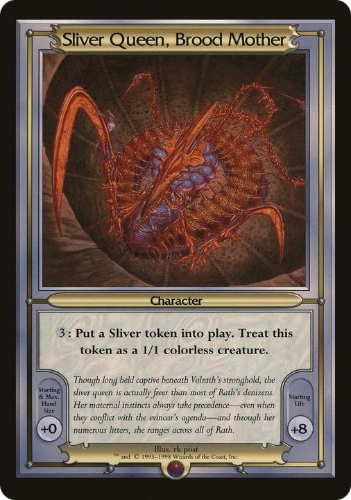 Sliver Queen, Brood Mother in the group Magic the Gathering / Types / Colors / Colorless at Proxyprinters.com (52862)