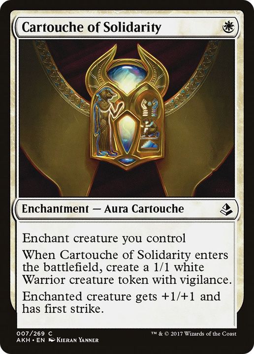 Cartouche of Solidarity in the group Magic the Gathering / Types / Colors / White at Proxyprinters.com (52870)