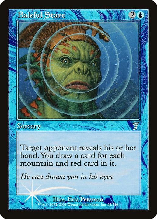 Baleful Stare in the group Magic the Gathering / Types / Colors / Blue at Proxyprinters.com (52884)