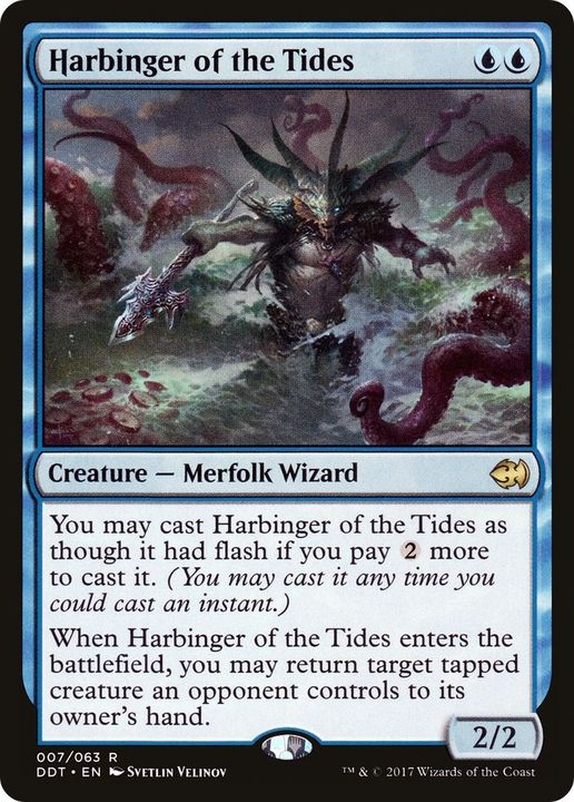 Harbinger of the Tides in the group Magic the Gathering / Types / Creatures / Wizard at Proxyprinters.com (52892)