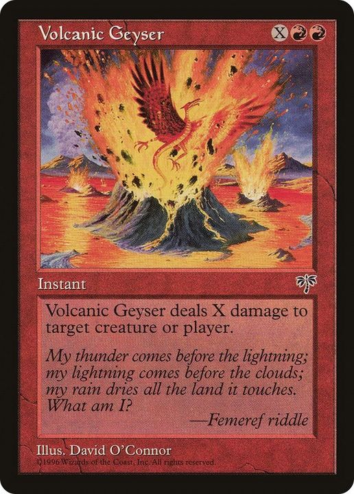 Volcanic Geyser in the group Magic the Gathering / Sets / Mirrodin Besieged Tokens at Proxyprinters.com (52933)