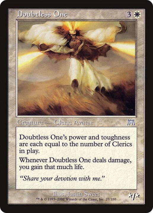 Doubtless One in the group Magic the Gathering / Types / Colors / White at Proxyprinters.com (5294)