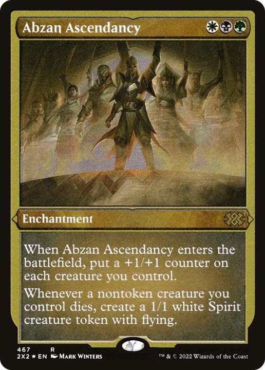 Abzan Ascendancy in the group Magic the Gathering / Types / Enchantment / Enchantment at Proxyprinters.com (5296)