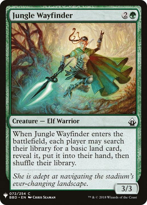 Jungle Wayfinder in the group Magic the Gathering / Types / Creatures / Warrior at Proxyprinters.com (52966)