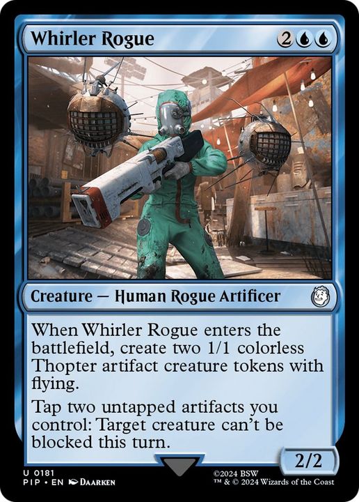 Whirler Rogue in the group Magic the Gathering / Types / Creatures / Human at Proxyprinters.com (52973)