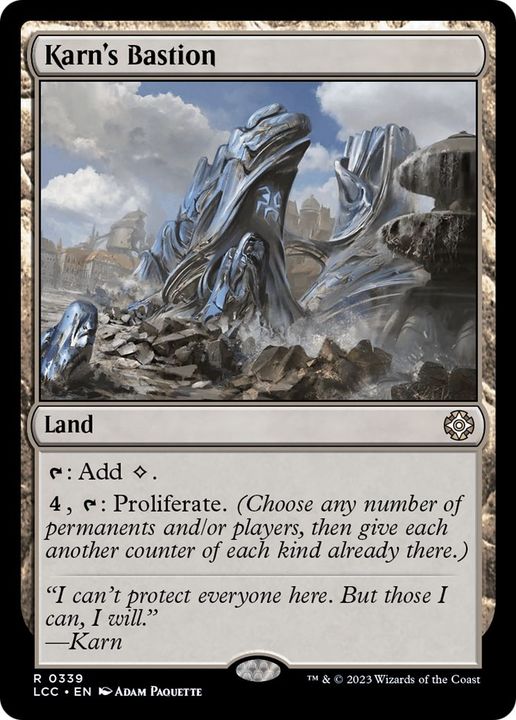 Karn's Bastion in the group Magic the Gathering / Types / Colors / Colorless at Proxyprinters.com (52976)