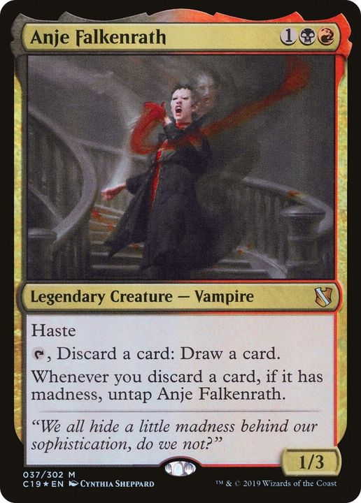 Anje Falkenrath in the group Magic the Gathering / Sets / Commander 2019 at Proxyprinters.com (52996)