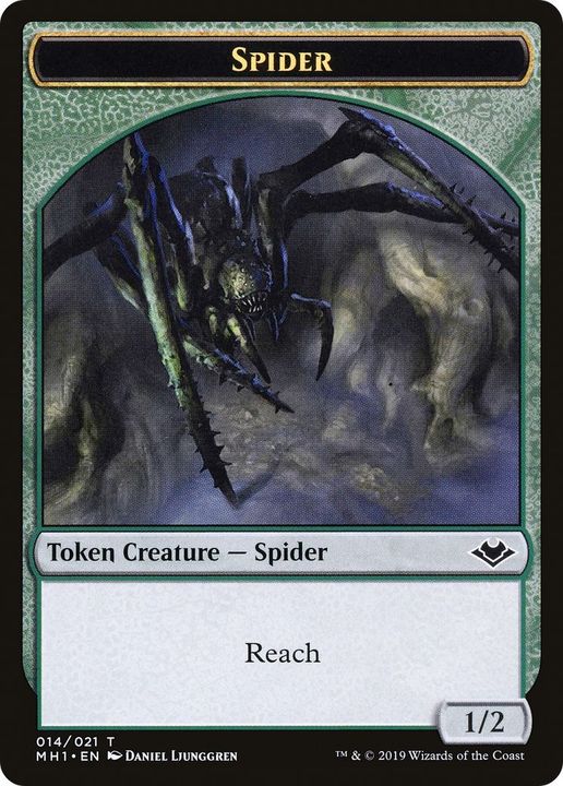 Spider in the group Magic the Gathering / Types / Colors / Green at Proxyprinters.com (530)