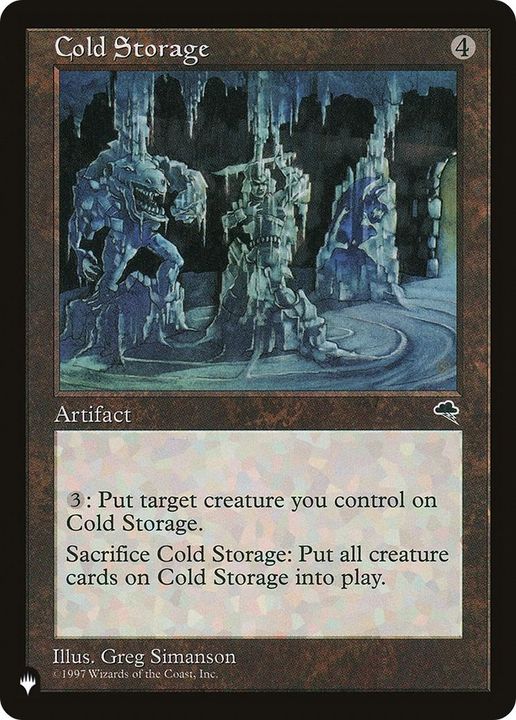 Cold Storage in the group Magic the Gathering / Types / Artifacts / Artifact at Proxyprinters.com (53007)