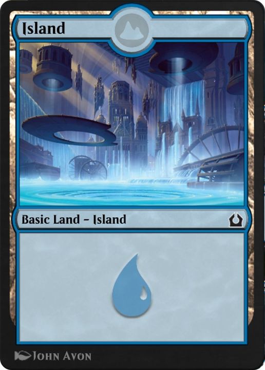 Island in the group Magic the Gathering / Sets / Magic 2010 Tokens at Proxyprinters.com (53027)