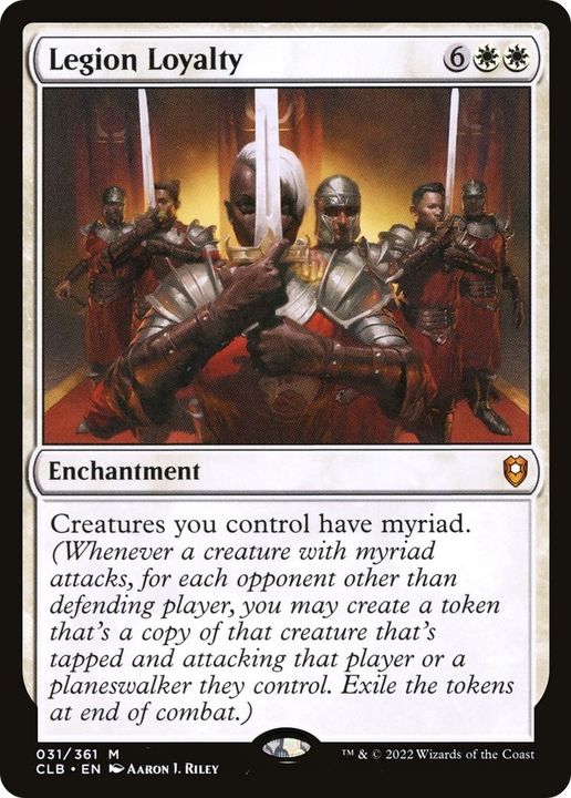 Legion Loyalty in the group Magic the Gathering / Types / Enchantment / Enchantment at Proxyprinters.com (53033)